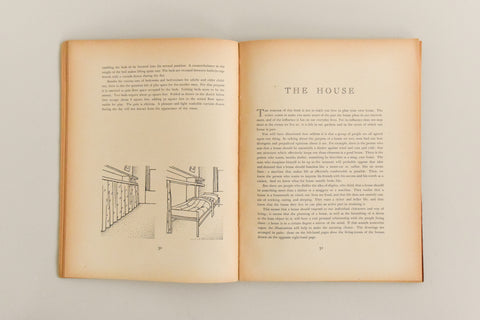 Vintage 1947 First Edition Design and Living Book by E.A Plishke