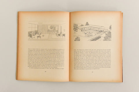 Vintage 1947 First Edition Design and Living Book by E.A Plishke