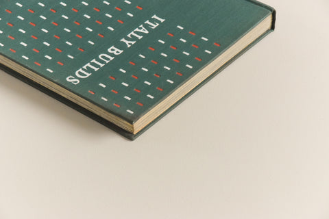 Vintage 1955 Italy Builds Book by G.E. Kidder Smith