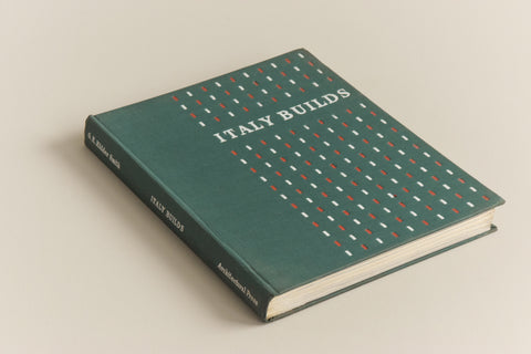 Vintage 1955 Italy Builds Book by G.E. Kidder Smith