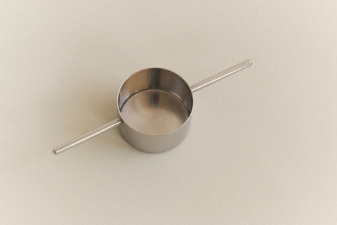 Vintage 1960s Danish Stainless Steel Cylinda Line Drinks Measure by Arne Jacobsen for Stelton