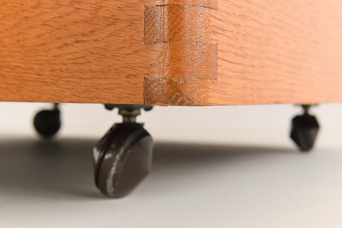 Vintage Rare 1960s Oak and Rosewood Drinks Box