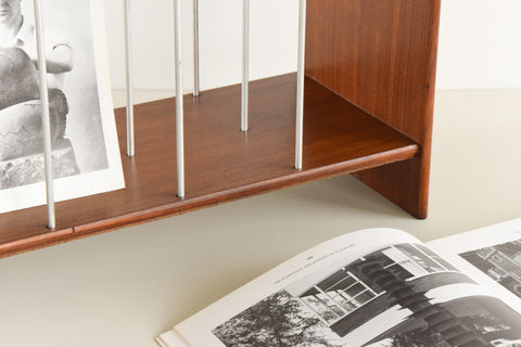 Vintage 1960s Teak Magazine Rack