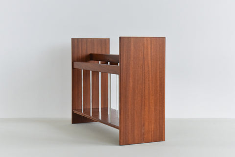 Vintage 1960s Teak Magazine Rack