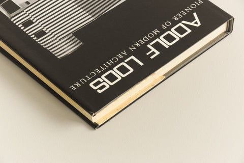 Vintage 1966 Adolf Loos Pioneer of Modern Architecture Book by Ludwig Münz and Gustav Künstler