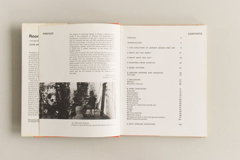 Vintage 1969 Room Outside by John Brookes Book