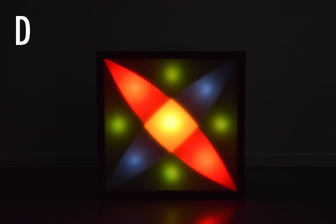 Vintage 1970s FAL Disco Light Box