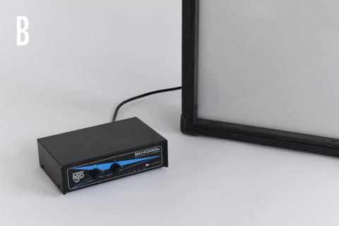 Vintage 1970s FAL Disco Light Box