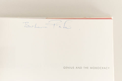 Vintage 1972 Genius and the Mobocracy Book by Frank Lloyd Wright