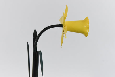 Vintage 1980s Daffodil Table Lamp by Peter Bliss