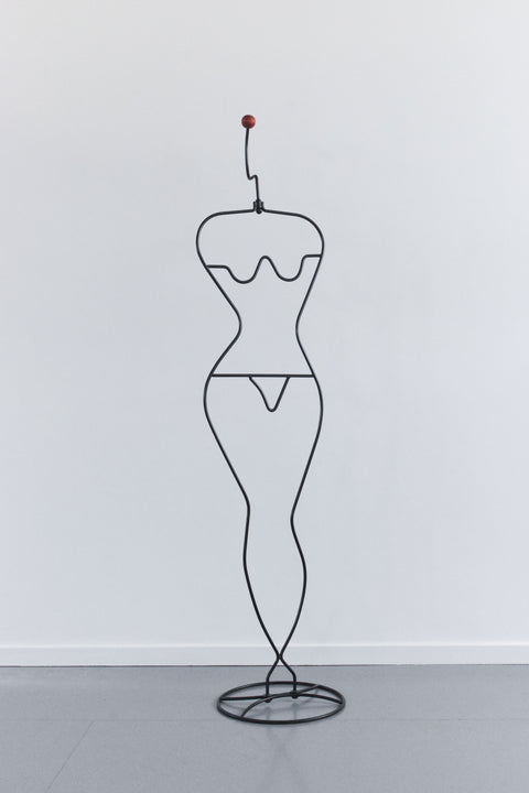 Vintage 1980s IKEA HÄPEN Female Mannequin / Valet Stand