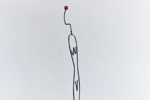 Vintage 1980s IKEA HÄPEN Female Mannequin / Valet Stand