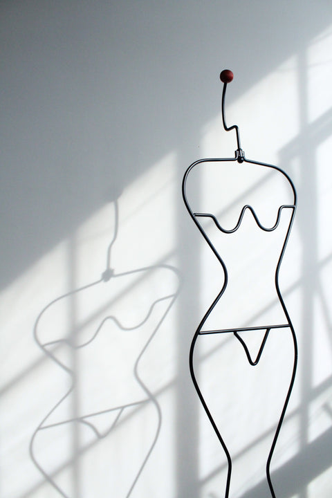Vintage 1980s IKEA HÄPEN Female Mannequin / Valet Stand