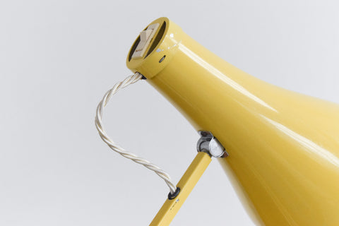 Vintage Yellow Anglepoise Apex 90 Lamp by Herbert Terry & Sons