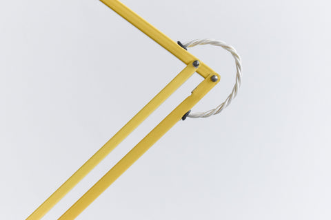 Vintage Yellow Anglepoise Apex 90 Lamp by Herbert Terry & Sons