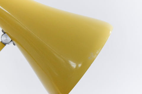 Vintage Yellow Anglepoise Apex 90 Lamp by Herbert Terry & Sons