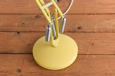 Vintage Yellow Anglepoise Apex 90 Lamp by Herbert Terry & Sons