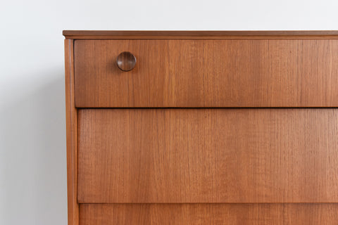 Vintage 1960s Avalon Yatton Tallboy Chest of Drawers