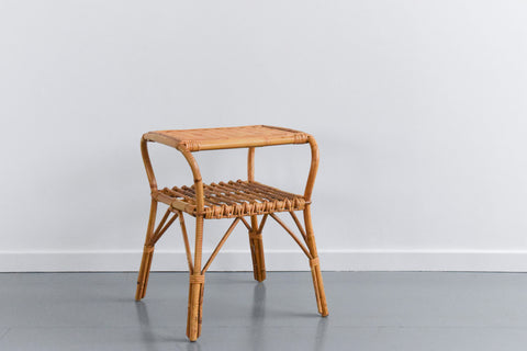 Vintage Bamboo Coffee / Bedside / End Table