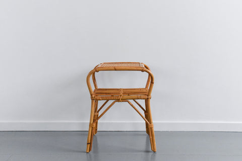 Vintage Bamboo Coffee / Bedside / End Table