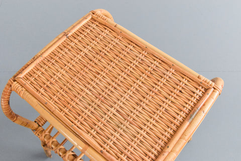 Vintage Bamboo Coffee / Bedside / End Table