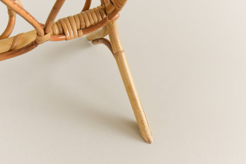 Vintage Bamboo Magazine Rack
