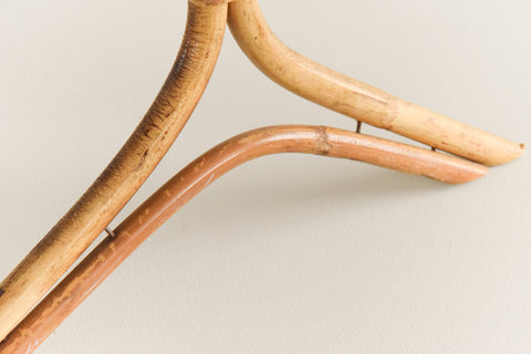Vintage Bamboo Magazine Rack