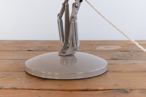 Vintage Mushroom Beige Anglepoise Apex 90 Lamp by Herbert Terry & Sons