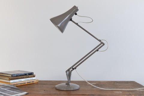 Vintage Mushroom Beige Anglepoise Apex 90 Lamp by Herbert Terry & Sons