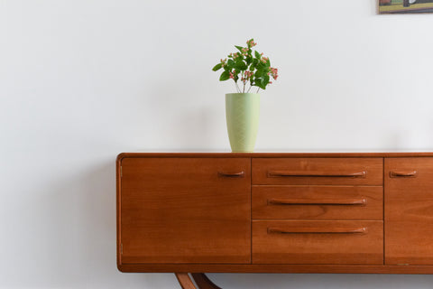 Vintage Cross Base Sideboard by Beithcraft