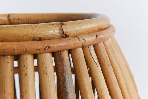 Vintage Italian Bamboo Umbrella Rack Franco Albini for Vittorio Bonacina