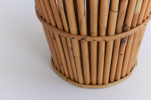 Vintage Italian Bamboo Umbrella Rack Franco Albini for Vittorio Bonacina