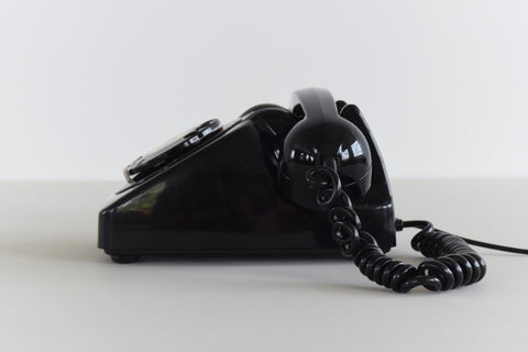 Vintage Black GPO 706 Rotary Telephone