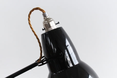 Vintage Black Herbert Terry & Sons Anglepoise Lamp Model No. 1227