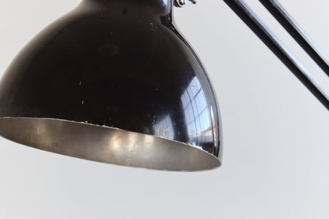 Vintage Black Herbert Terry & Sons Anglepoise Lamp Model No. 1273A