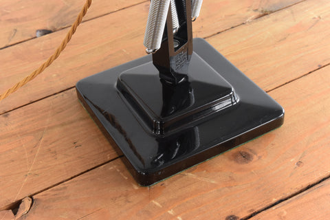 Vintage Black Herbert Terry & Sons Anglepoise Lamp Model No. 1227