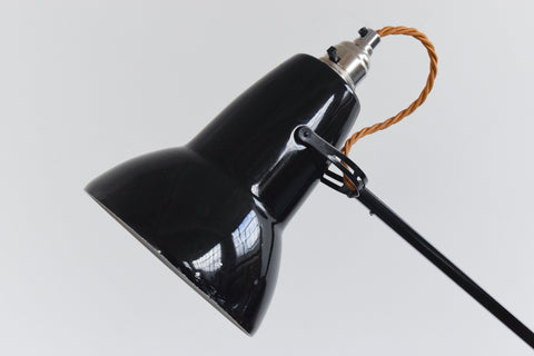 Vintage Black Herbert Terry & Sons Anglepoise Lamp Model No. 1227