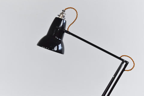 Vintage Black Herbert Terry & Sons Anglepoise Lamp Model No. 1227