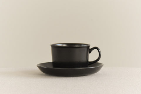 Vintage Black Wedgewood Etruria & Barlaston Coffee Set