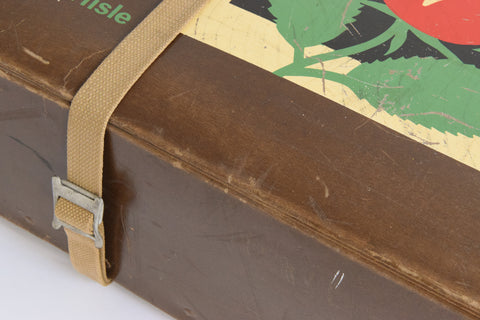 Vintage Brown Cardboard Storage Case Carlisle Laundry and Cleaners Ltd.