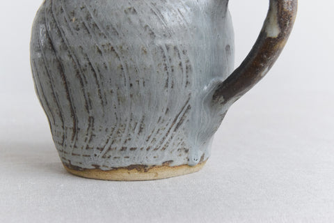 Vintage Small Studio Pottery Grey Ceramic Jug