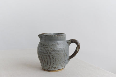Vintage Small Studio Pottery Grey Ceramic Jug