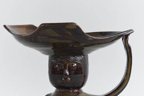 Whether for use as a fruit bowl, candle holder, or a handy catch all this striking piece is sure to look great in any home.