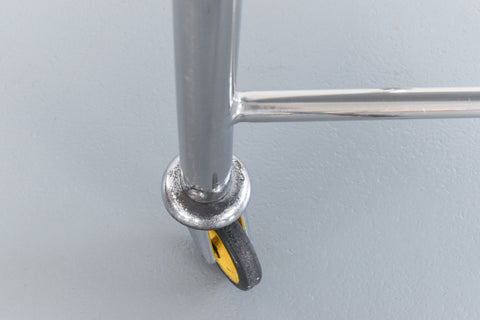 Vintage Stainless Steel Medical / Dental Trolley