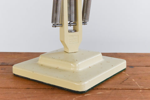 Vintage Cream Herbert Terry & Sons Anglepoise Lamp Model No. 1227
