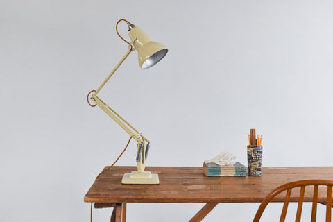 Vintage Cream Herbert Terry & Sons Anglepoise Lamp Model No. 1227