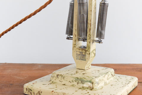 Vintage Cream Herbert Terry & Sons Anglepoise Lamp Model No. 1227