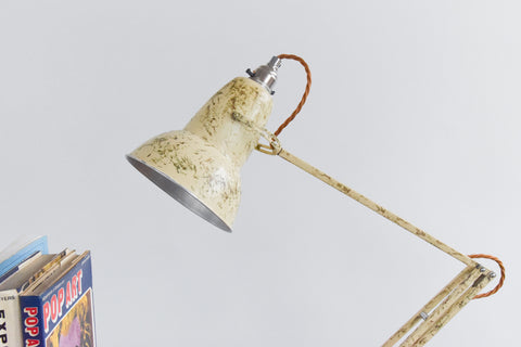 Vintage Cream Herbert Terry & Sons Anglepoise Lamp Model No. 1227