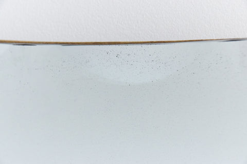 Vintage Frameless Crescent Bevelled Mirror