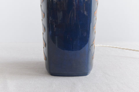 Vintage Danish Ceramic 1022 lamp by Einar Johansen for Soholm